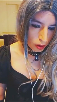 Naughty Sissy Crossdresser Webcam Show: Sexy Outfits & Dirty Male Fantasies