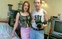 One Man Banned: Hot Redhead Wife Is Shared with a Photographer at Home...