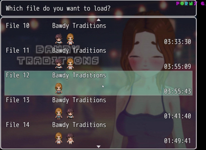 Porny Games: Bawdy traditions 0.7.8 - Playing cards and having sex