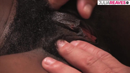 Milf and Mom: Ebony screams in pleasure as a massive cock fucks her...
