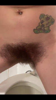 Standing up Piss Straight From My Huge Bush