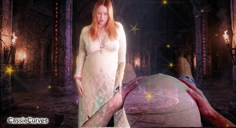 Cassie Curves: Rituel divin pour insémine ton ventre