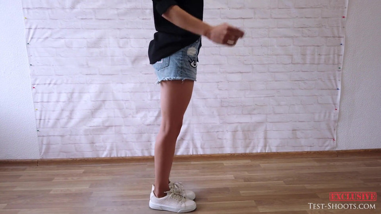 Test-Shoots: Naken videoaudition med konstnärlig gymnast Polina