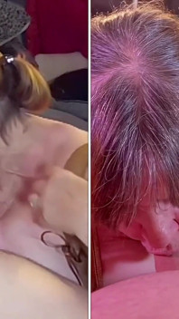 Vovó Bambi: Garganta profunda, gilf chupando pau