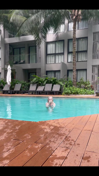 Can’t Live a Day Without Swimming in the Pool, Kinda Got Used to It ) Down to Join Me This Weekend?