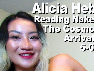 Cosmos naked readers: Alicia Hebi citind goală Sosirile în Cosmos PXPC1051