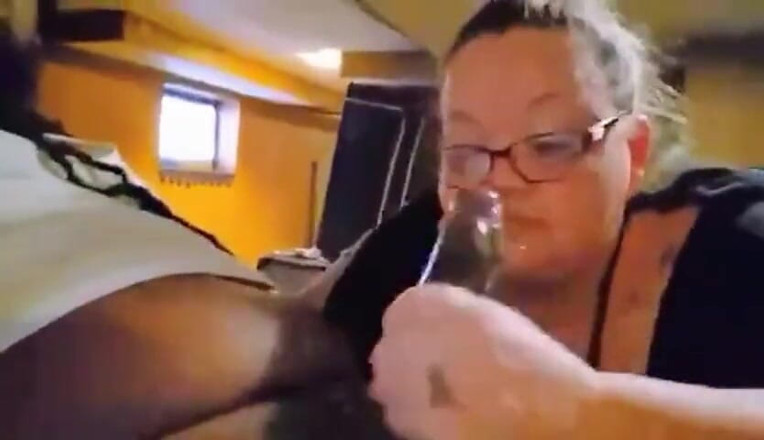Kimmywetwet: BBC Cumming on the Toxic Piggys Glasses After Sloppy Deepthroat