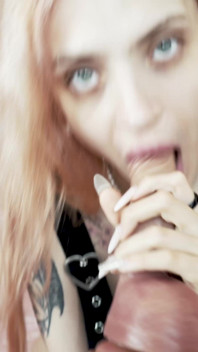 Sucking My Favorite Dildo