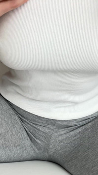 Wet My Grey Leggins - Contrações do orgasmo - dedilhado