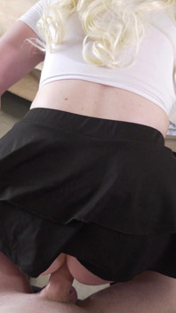Stepsister wants to try anal sex and gets her stepbrother to fuck her ass