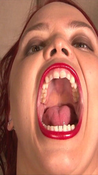 Tour della bocca delle labbra rosse e degli yawns (2016)