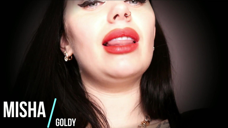 Goddess Misha Goldy: Ik noem deze clip WTF? Je wordt er gek van!...