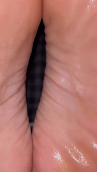 Mycket fina oljade sulor och tår