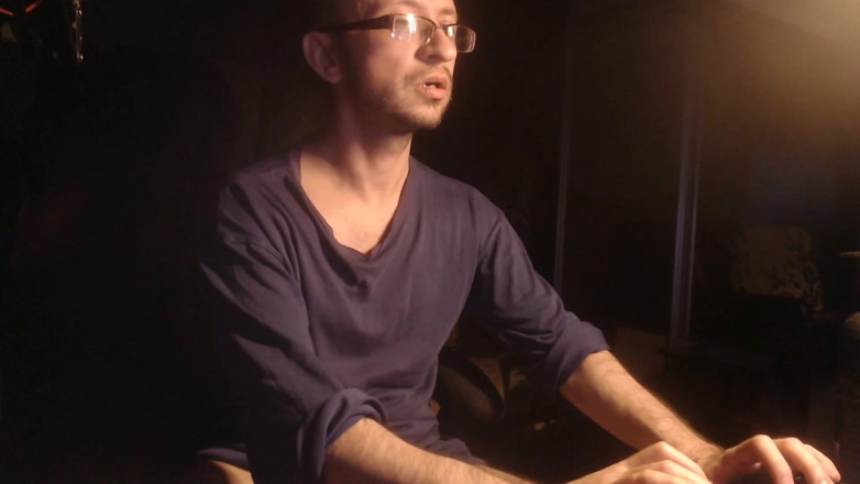 Alex Metallov: A Guy Plays with His Dick During a Webcam Show