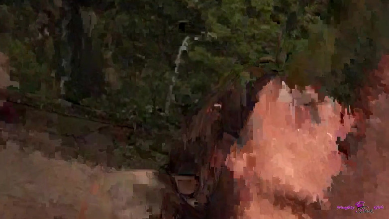 Naughty Black Girls: Si rambut coklat yang bertetek besar dapat semua basah semasa...