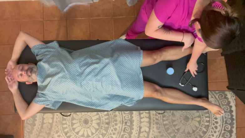Island Boy Vids: Nurse Ayla Aysel Gets Her Patient Relaxed for Surgery with...