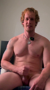 Gay Gooner Christian Hunter Cums a Second Time and Makes His Thick Cut Cock Creamy Af