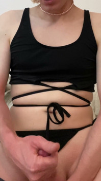 Irish Femboy Loves Stroking Cock for You