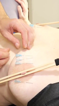 Miss Kika Rough Sex on Sling - Needles and Clothespins