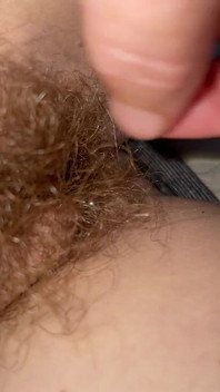 One Hair Heaven as a Single Pube Gets Caught Around My Clit Piercing