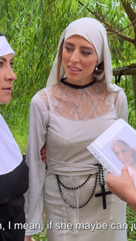 Fundraising Nuns Will Do Anything for Donation: Fanta Sia, Christina Santes and Charlie Dean