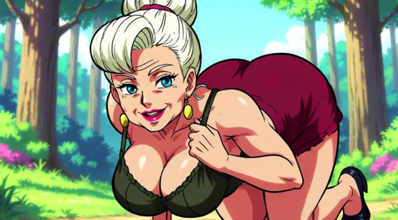 AI Porn: Ai Babes Outdoor Cleavage Tease