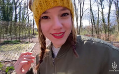 Anne Eden: Lassen Sie sich beim sex im freien erwischt!