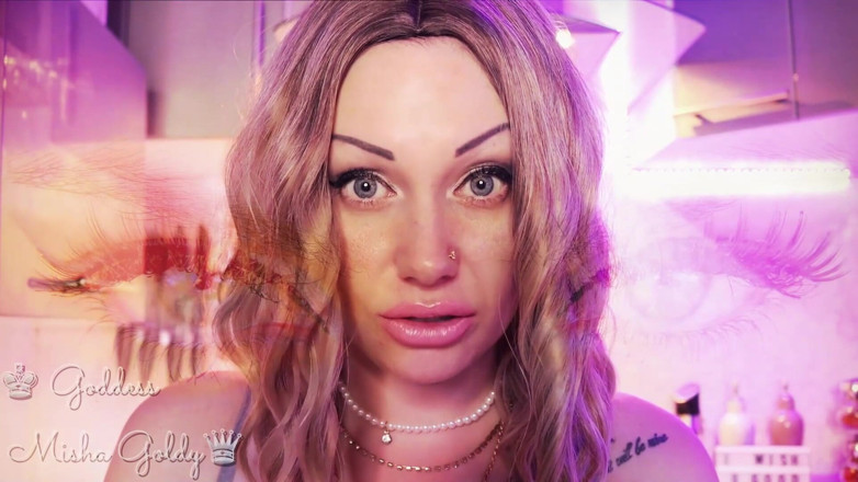 Goddess Misha Goldy: You love to pay to be told to sniff and...