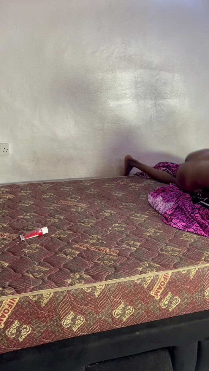 Africagirl: Eu estou fazendo sexo duro em primeiro plano de quatro...