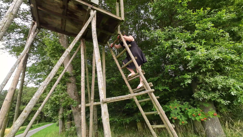 LadyLenaXXX: Xxl Plas Van Boven in Het Bos