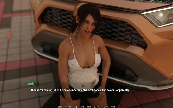 Porny Games: University Days by Greebo - I Bang Stepaunty on Cam 15