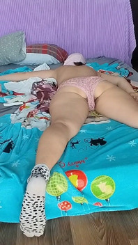 Foreplay in the Bedroom with an Amateur Couple.