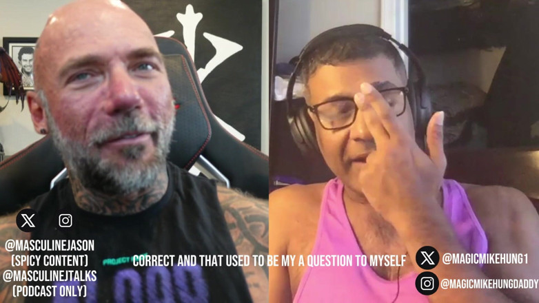 Raw and Uncensored with Masculine Jason: Porn Star confessions - Magic Mike Hung (ตอนที่ 203)