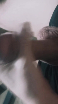 Guy Jerking off a Big Cock