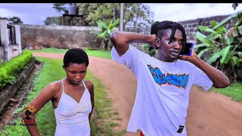 Africankween: กูตูดบัมบัมตัวใหญ่เย็ดผู้ชายวัยกลางคนด้วยควยอ้วน
