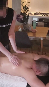 Wrestling Gear and Erotic Massage with Happy Ending
