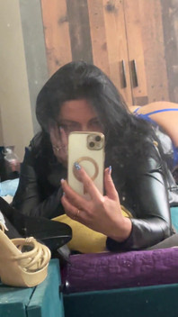 Feeling Myself in the Mirror Just a Sexy Tease Before Things Get Hotter.