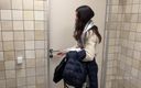 Dis Diger: Real Porn Casting in a Public Toilet of Shopping Mall