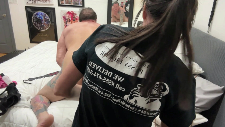There is no safeword: Strap on Stories - Uvolnění mého straponu - pegging cumpilation