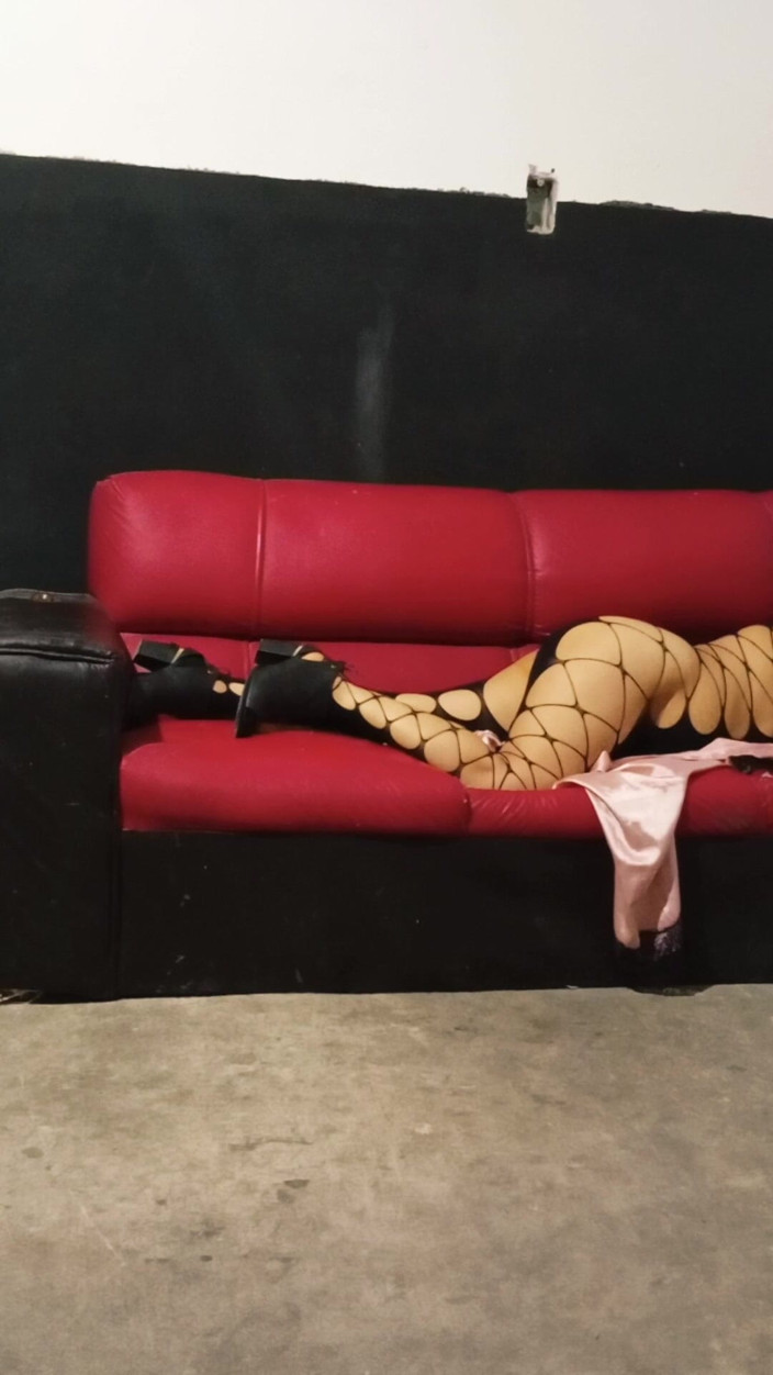 VioletOffer97: リッチがヒールを履いたランジェリーでセックス
