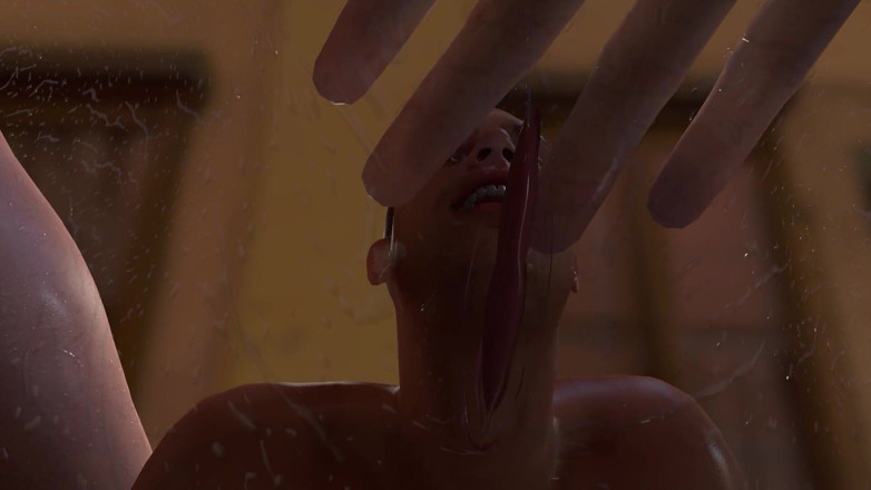 The Scenes: Une chatte géante se fait manger une chatte géante, porno 3D,...