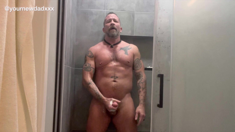 YourNewDadXXX: シャワーストローク240204