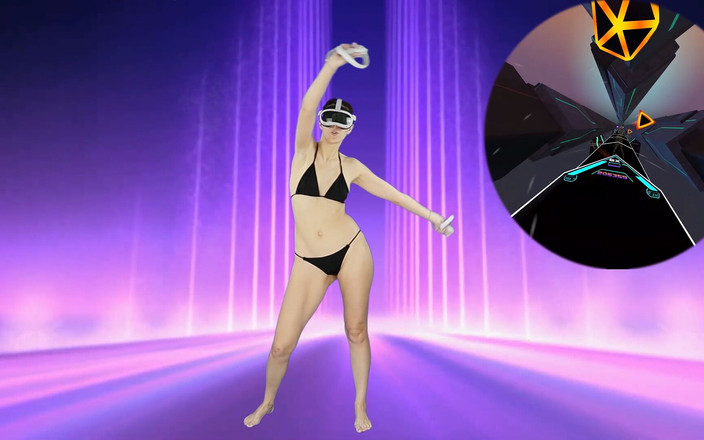 TheoryOfSex: Bagian 1 dari Minggu 4 - VR Dance Workout. Keterampilan reaksiku menjadi lebih...