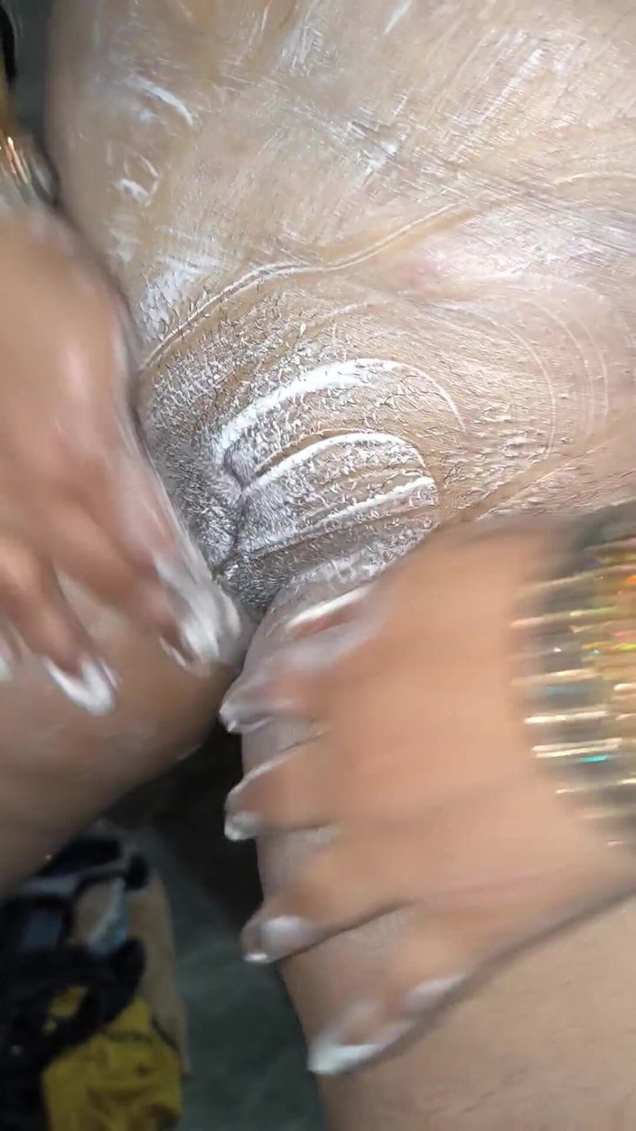 pujaprem: Růžové mytí kundičky