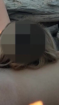Pussy Flash - Stranger Caught My Stepdad Touching My P...a Public Beach and Jerked off His Dick - Misscreamy