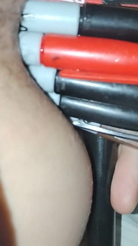 How Many Sharpies Can Stuff My Wet Pink Hole