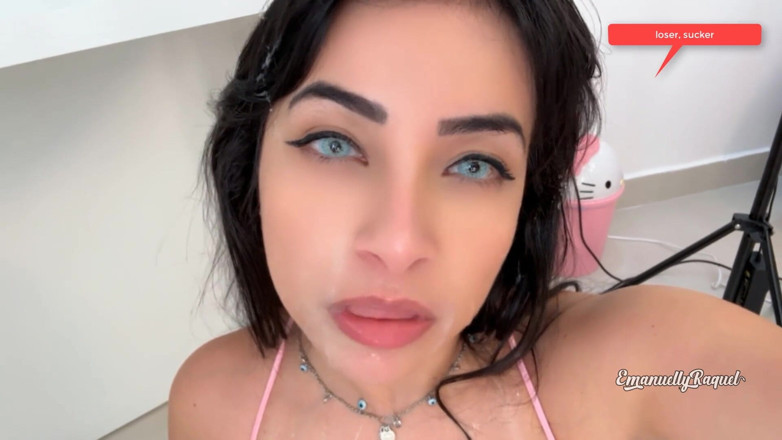 Emanuelly Raquel: Roleplay vaše sexy latinskoamerická ex přítelkyně šuká s klukem