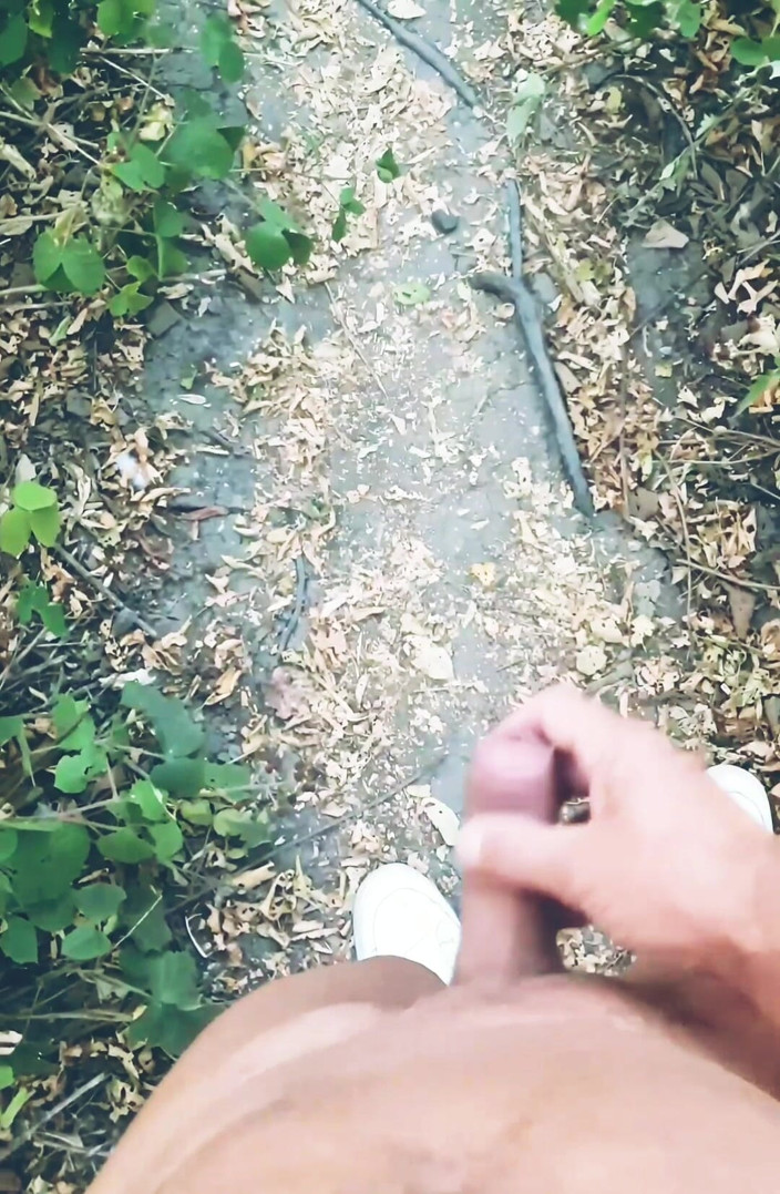 MaleModel: POV Naked Walk in the Woods