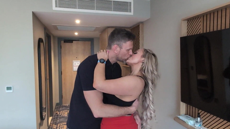 April Velvet: Cheating on Husband with Hot Big Cock Older Guy!