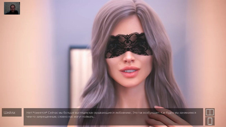 3DXXXTEEN2 Cartoon: La ragazza gioca con il cazzo del ragazzo nel camerino...